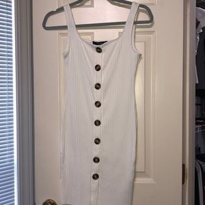 Never Been Worn White Bodycon Dress